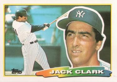 1988 Topps Big #262 Jack Clark Front