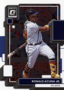 2022 Donruss Optic #128 Ronald Acuna Jr. Front