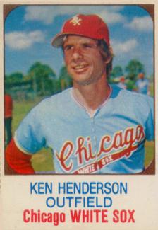 1975 Hostess #136 Ken Henderson  Front
