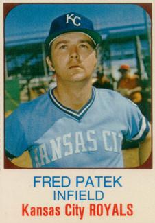 1975 Hostess #32 Fred Patek Front