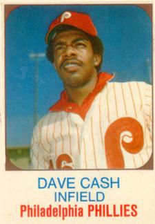 1975 Hostess #93 Dave Cash  Front