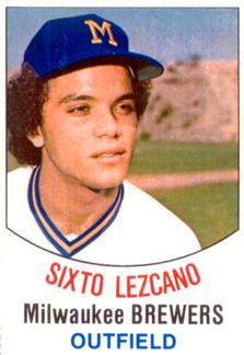 1977 Hostess #12 Sixto Lezcano Front