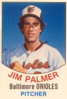 1977 Hostess #1 Jim Palmer Front