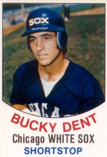 1977 Hostess #91 Bucky Dent Front