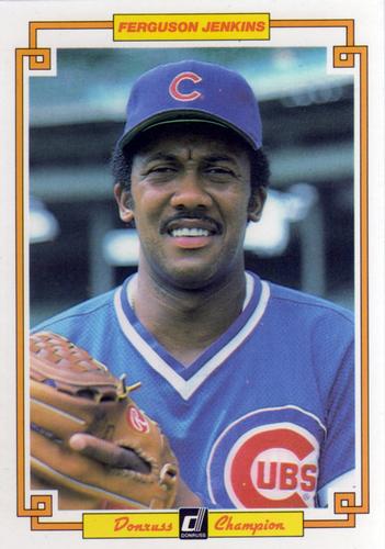 1984 Donruss Champions #33 Ferguson Jenkins Front