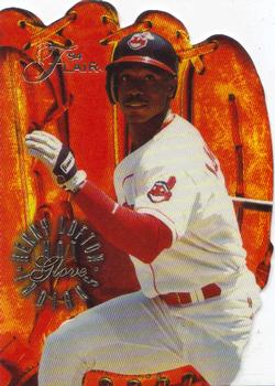 1994 Flair - Hot Glove #4 Kenny Lofton Front