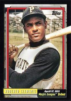 2022 Topps Archives - Black #378 Roberto Clemente Front