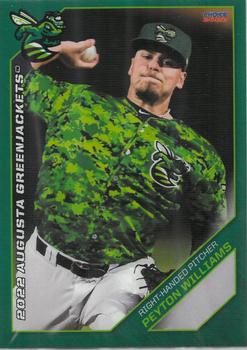 2022 Choice Augusta Greenjackets #29 Peyton Williams Front