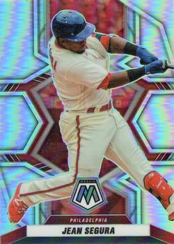 2022 Panini Mosaic - Silver Prizm #109 Jean Segura Front