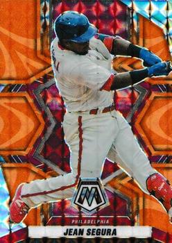 2022 Panini Mosaic - Reactive Orange Mosaic #109 Jean Segura Front