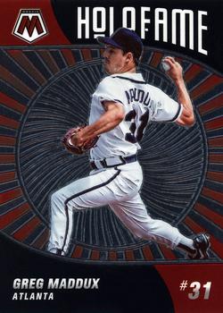 2022 Panini Mosaic - Holofame #HF-1 Greg Maddux Front