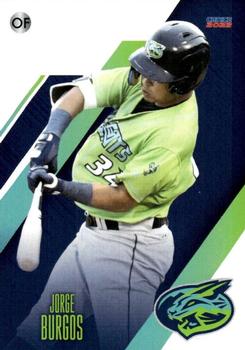 2022 Choice Lynchburg Hillcats #07 Jorge Burgos Front