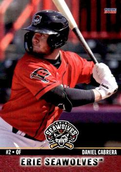 2022 Choice Erie Seawolves #03 Daniel Cabrera Front