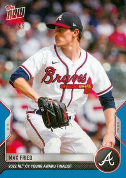 2022-23 Topps Now Off-Season - Blue #OS-14 Max Fried Front