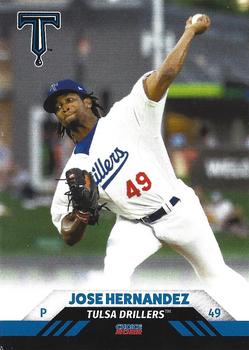 2022 Choice Tulsa Drillers #11 Jose Hernandez Front