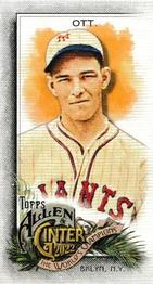 2022 Topps Allen & Ginter - Mini #109 Mel Ott Front