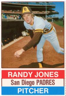 1976 Hostess - Brown Back #143 Randy Jones Front