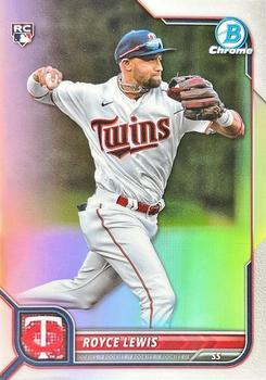 2022 Bowman Chrome - Refractor #92 Royce Lewis Front