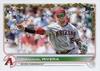 2022 Topps Holiday #HW20 Emmanuel Rivera Front