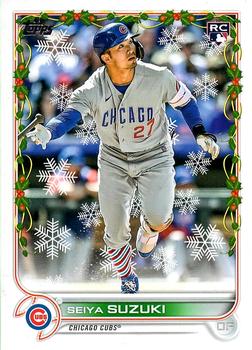 2022 Topps Holiday #HW177 Seiya Suzuki Front