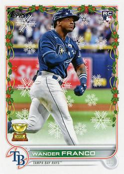 2022 Topps Holiday #HW181 Wander Franco Front