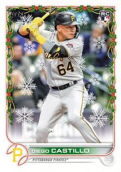 2022 Topps Holiday #HW192 Diego Castillo Front