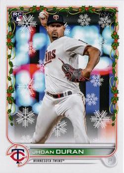2022 Topps Holiday #HW195 Jhoan Duran Front