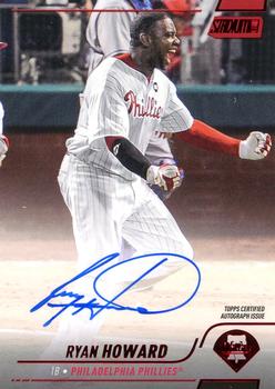 2022 Stadium Club - Autographs Red Foil #SCBA-RH Ryan Howard Front