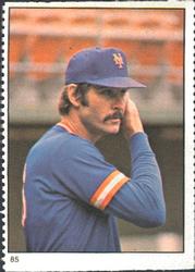 1982 Fleer Stamps #85 Dave Kingman Front