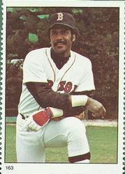 1982 Fleer Stamps #163 Jim Rice Front