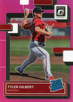 2022 Donruss Optic - Pink Prizm #95 Tyler Gilbert Front