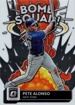 2022 Donruss Optic - Bomb Squad #BS-7 Pete Alonso Front