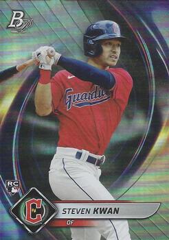 2022 Bowman Platinum #66 Steven Kwan Front