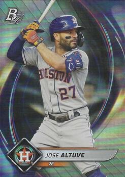 2022 Bowman Platinum #95 Jose Altuve Front