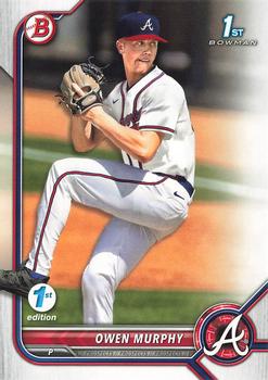 2022 Bowman Draft 1st Edition #BD-145 Owen Murphy Front