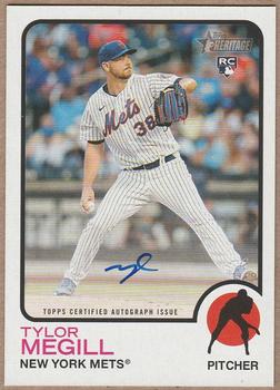 2022 Topps Heritage - Real One Autographs High Number #ROA-TM Tylor Megill Front