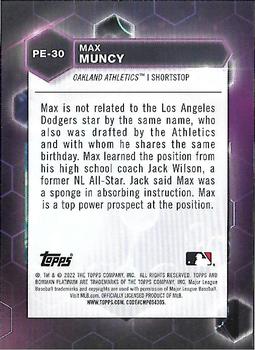 2022 Bowman Platinum - Precious Elements #PE-30 Max Muncy Back