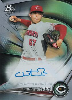 2022 Bowman Platinum - Top Prospect Autograph #TOP-2 Christian Roa Front