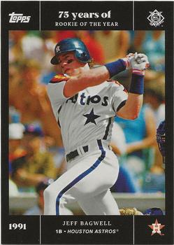 2022 Topps MLB Rookie of the Year 75th Anniversary #26 Jeff Bagwell Front