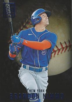 2022 Panini Capstone - Blue #173 Brandon Nimmo Front