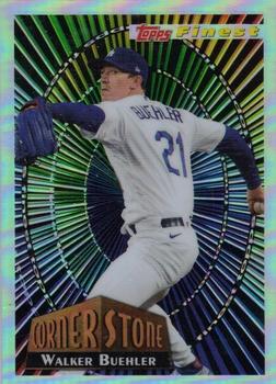 2022 Finest - 1994 Topps Finest Cornerstones #94FC-WB Walker Buehler Front