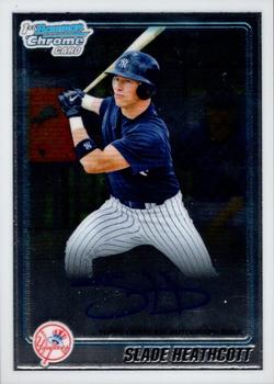 2010 Bowman - Chrome Prospects Autographs #BCP95 Slade Heathcott Front