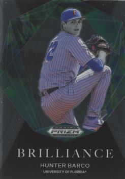 2022 Panini Prizm Draft Picks - Brilliance #BR-HB Hunter Barco Front