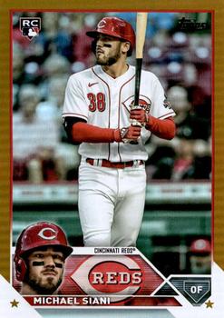 2023 Topps - Gold Foil #654 Michael Siani Front