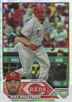 2023 Topps - Rainbow Foil #539 Mike Moustakas Front