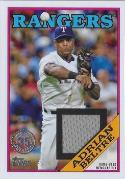 2023 Topps - 1988 Topps Baseball 35th Anniversary Relics (Series One) #88R-AB Adrian Beltre Front