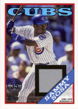 2023 Topps - 1988 Topps Baseball 35th Anniversary Relics (Series One) #88R-SS Sammy Sosa Front