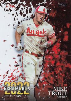 2023 Topps - 2022 Greatest Hits #22GH-18 Mike Trout Front