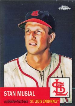 2022 Topps Chrome Platinum Anniversary #9 Stan Musial Front