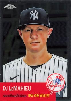 2022 Topps Chrome Platinum Anniversary #492 DJ LeMahieu Front